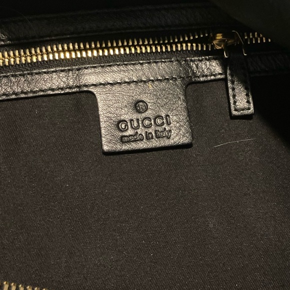 VINTAGE Gucci Black Shoulder Bag - Picture 7 of 7
